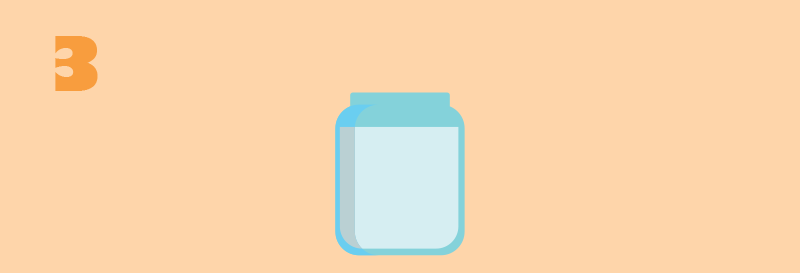 Illustrasjon av et kaldt vannglass