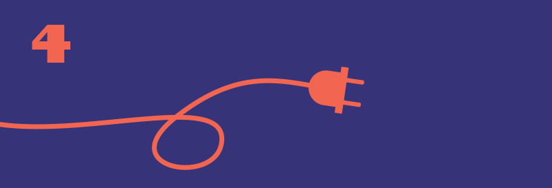 Illustrasjon av en ledning til hårføner