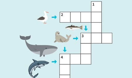 Kryssord med hav som tema