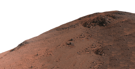 Bilde av overflaten på Mars