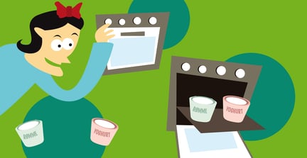 Illustrasjon av hvordan man gjennomfører plast med hukommelse eksperimentet