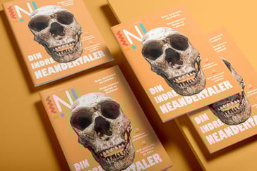 Nysgjerrigperblad med hodeskalle på