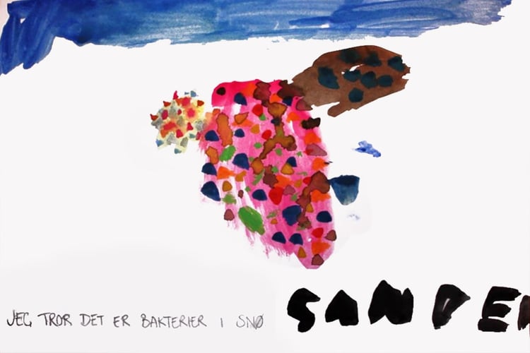 Jeg tror det er bakterier i snø.