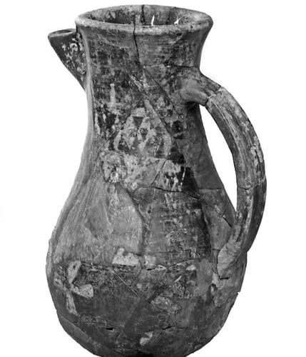 En kermaikkanne fra vikingtiden.