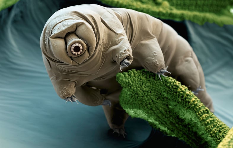 Bjørnedyr som spiser