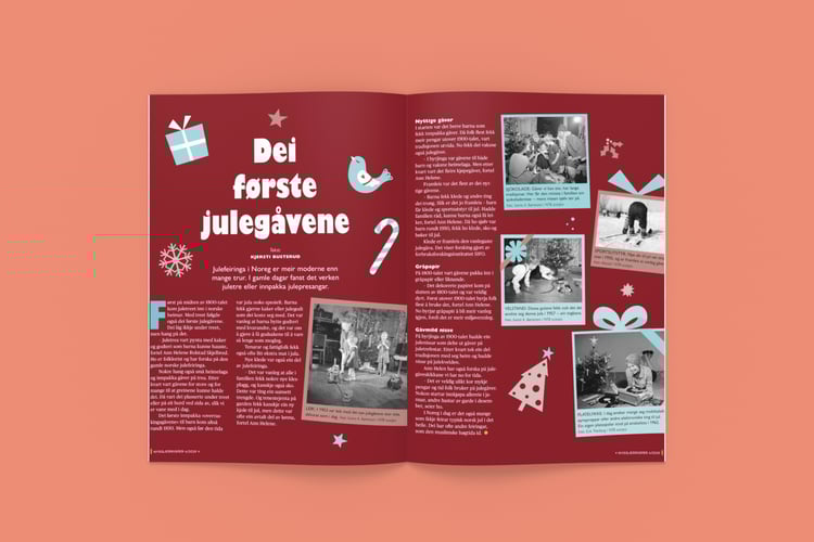 Bilde av artikkelen slik den ble vist i Nysgjerrigper-bladet