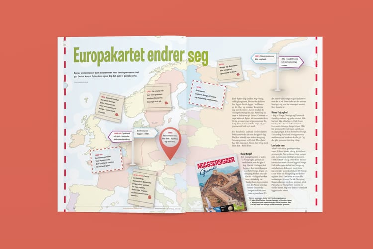 Bilde av artikkelen slik den ble vist i Nysgjerrigper-bladet