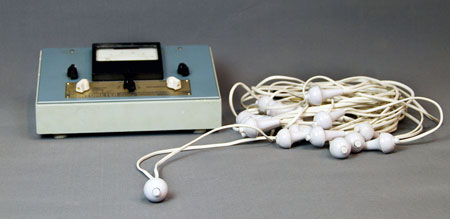 Et mentometer brukt til avstemming på 1960-tallet