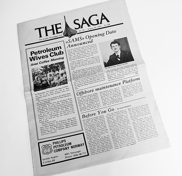 Utgave av The Saga Weekly Post fra 1925.